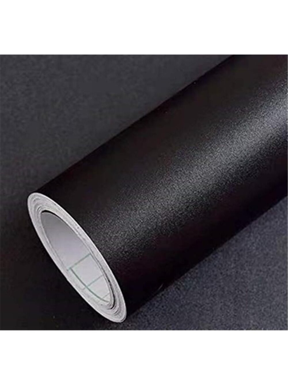 Matte Black Contact Paper Peel Stick Vinyl Self Adhesive Wallpaper 16x120